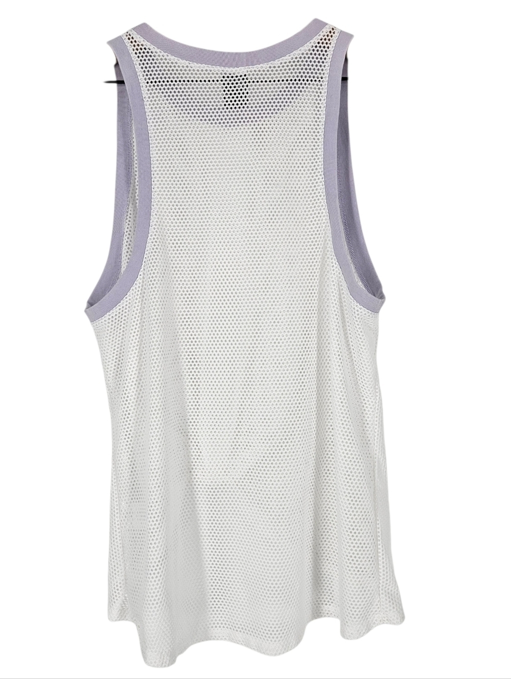 Nylora Mesh Ringer Knot Front Tank Top - Picture 3 of 14